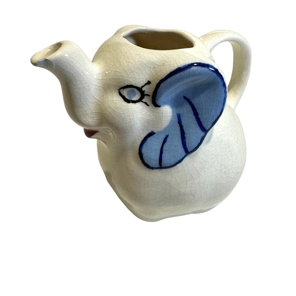 Vintage Cream & Sugar Set Rabbit & Elephant - Picture 9 of 14